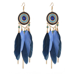 Bohemian Feather Earrings