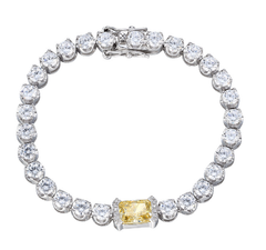 Elegant Simple Crystal Bracelet