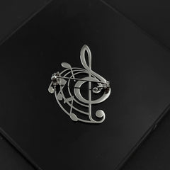 Musical Note Brooch