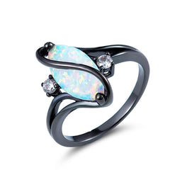 Marquise Opal Ring