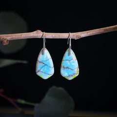 Turquoise And Gemstone earrings