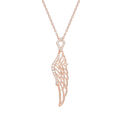 Angel Wing Necklace - 925 Silver