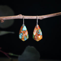 Turquoise And Gemstone earrings