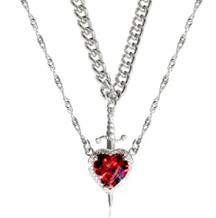 Gothic Heart Necklace