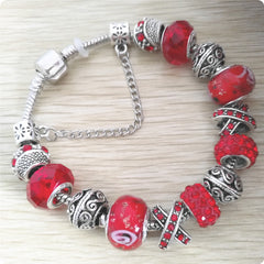 DIY Glass Bead Bracelet