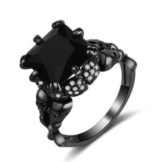 Cobalt Zircon Ring