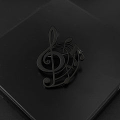 Musical Note Brooch
