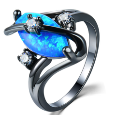 Marquise Opal Ring