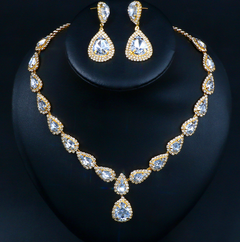 Jewelry Set with Earrings and Necklace