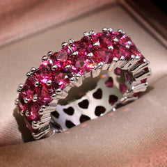 White Gold Plated Ring