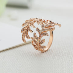 Mimosa Leaves Ring