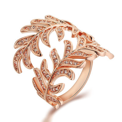 Mimosa Leaves Ring