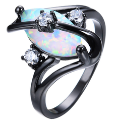 Marquise Opal Ring