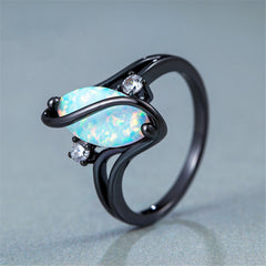 Marquise Opal Ring