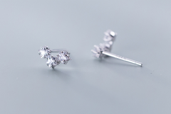 S925 Silver Star Earrings