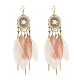 Bohemian Feather Earrings