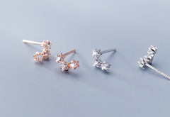 S925 Silver Star Earrings