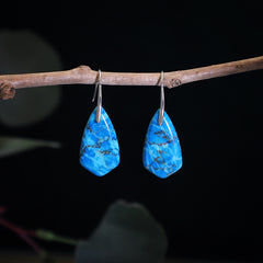 Turquoise And Gemstone earrings