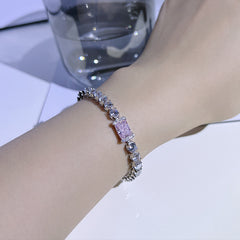 Elegant Simple Crystal Bracelet