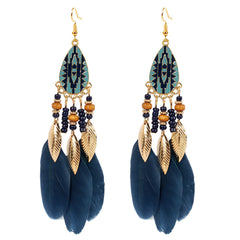 Bohemian Feather Earrings