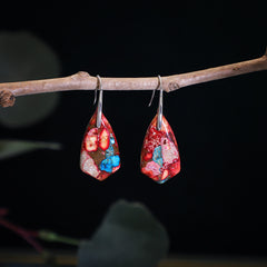 Turquoise And Gemstone earrings