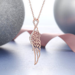 Angel Wing Necklace - 925 Silver