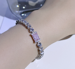 Elegant Simple Crystal Bracelet
