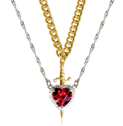 Gothic Heart Necklace