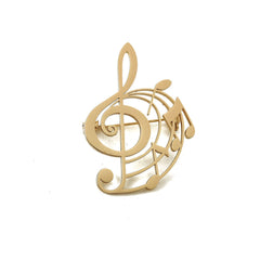 Musical Note Brooch