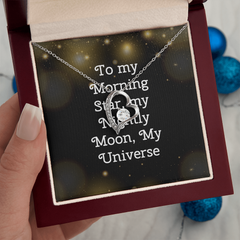 Brilliant CZ Heart Necklace - My Universe