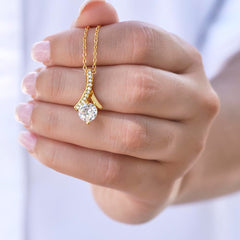 Dazzling CZ Pendant Necklace