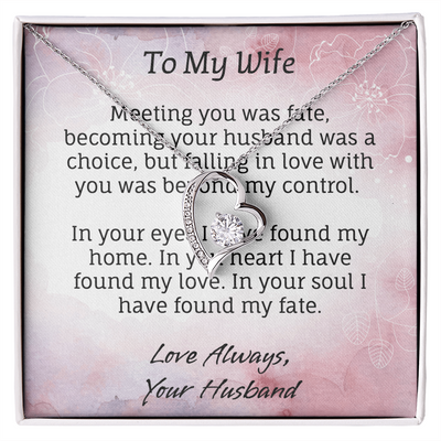 Forever Love Necklace for Wife