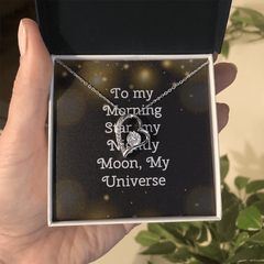 Brilliant CZ Heart Necklace - My Universe