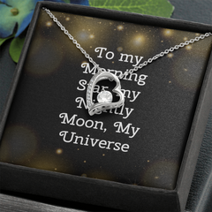 Brilliant CZ Heart Necklace - My Universe