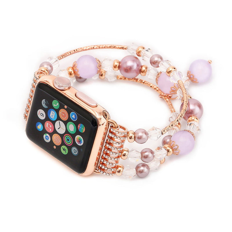 Agate Crystal Sports Watch Band