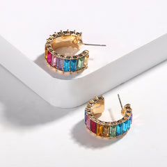 Crystal Zircon Earrings