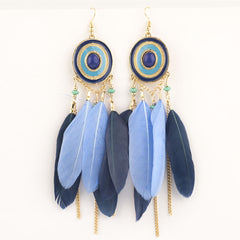 Bohemian Feather Earrings