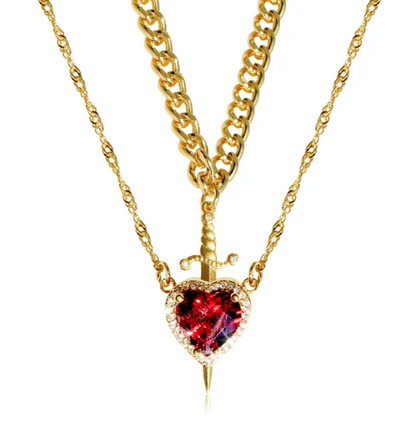 Gothic Heart Necklace