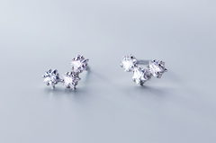 S925 Silver Star Earrings