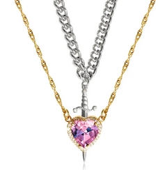 Gothic Heart Necklace