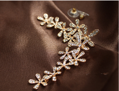 Tassel Earrings, Snowflake Earrings, Five-Petal Flower