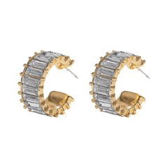 Crystal Zircon Earrings