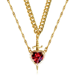 Gothic Heart Necklace